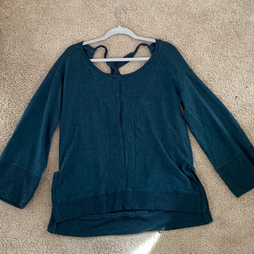 NWT Saturday Sunday Anthropologie teal tunic